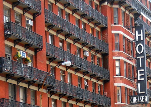 Chelsea Hotel West 23rd street,NYC